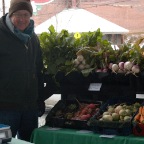 Tom with winter root crops